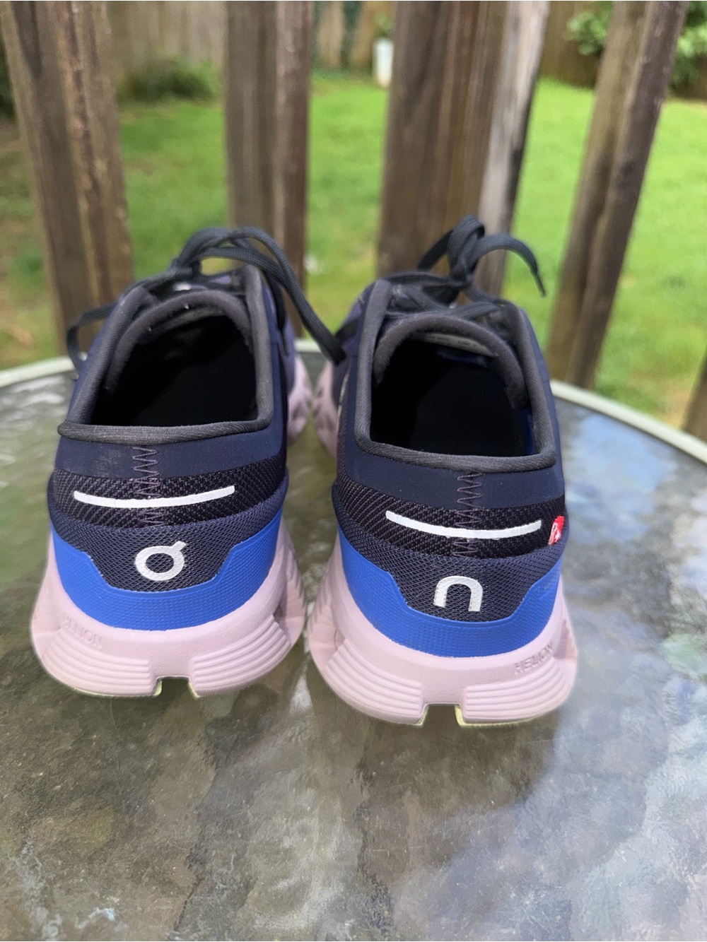 On Running X3 Midnight Heron Women's Running Shoes - Picture 4 of 8